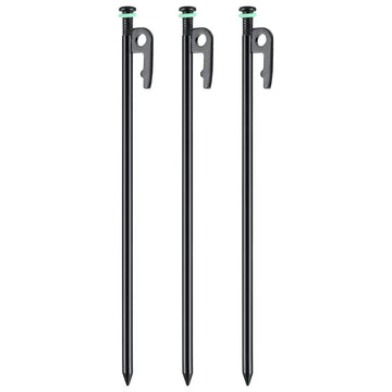 Sandiario 3 Clavijas 30cm de Hierro para Camping