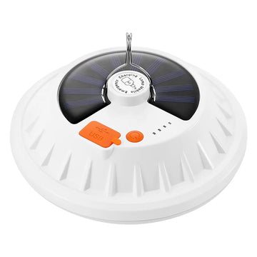 Luz de Energía Solar Platillo Volante Sandiario