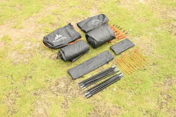 Cómo Conocer las Partes de tu Tienda de Campaña