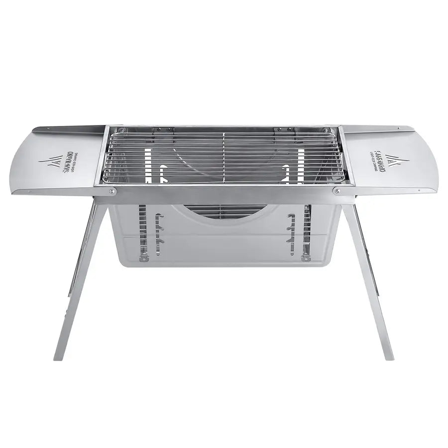 Sandiario Asador Rectangular Plegable de Acero