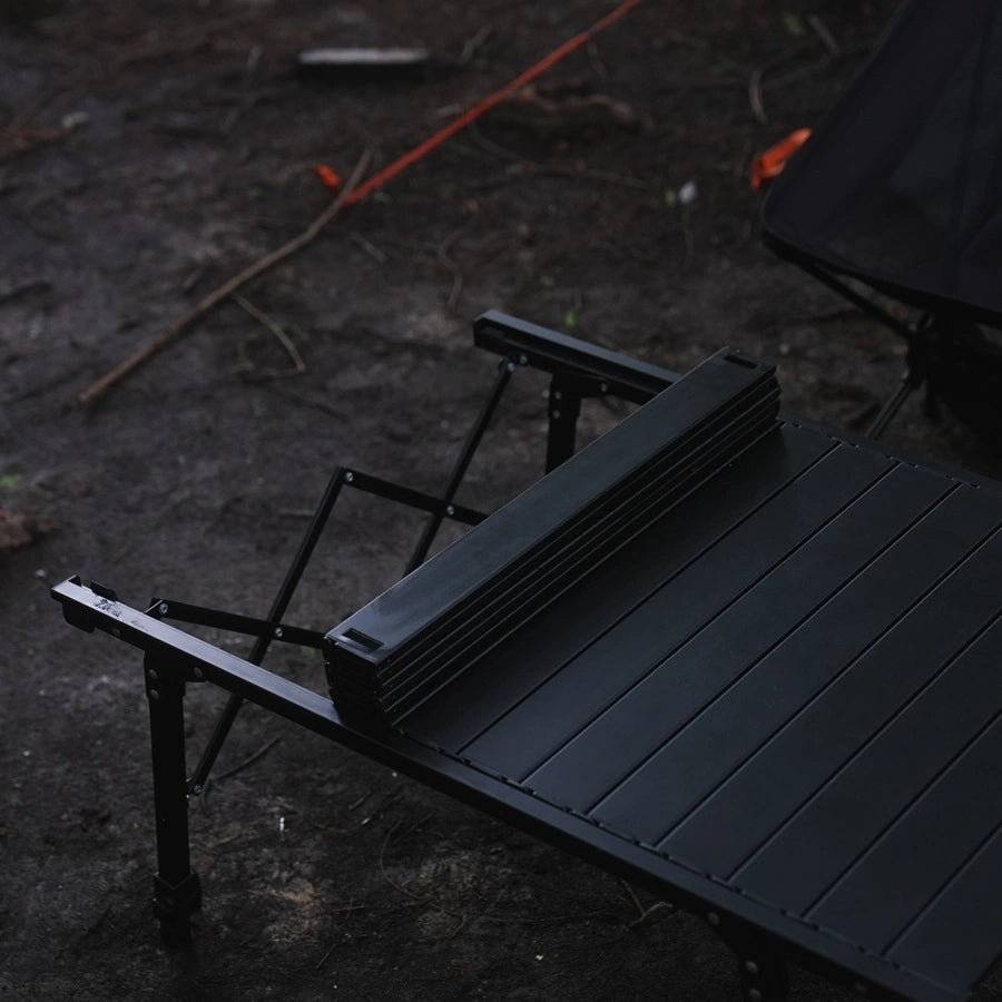 Sandiario Mesa Plegable Elevable de Aluminio 89cm