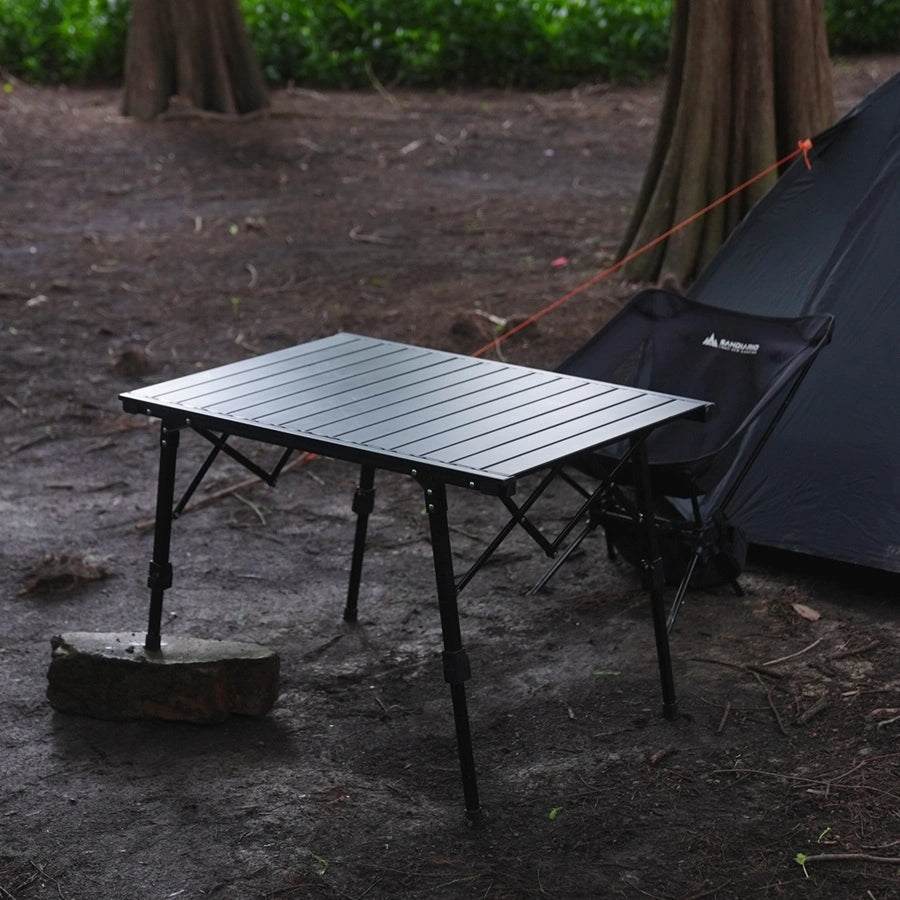 Sandiario Mesa Plegable Elevable de Aluminio 89cm