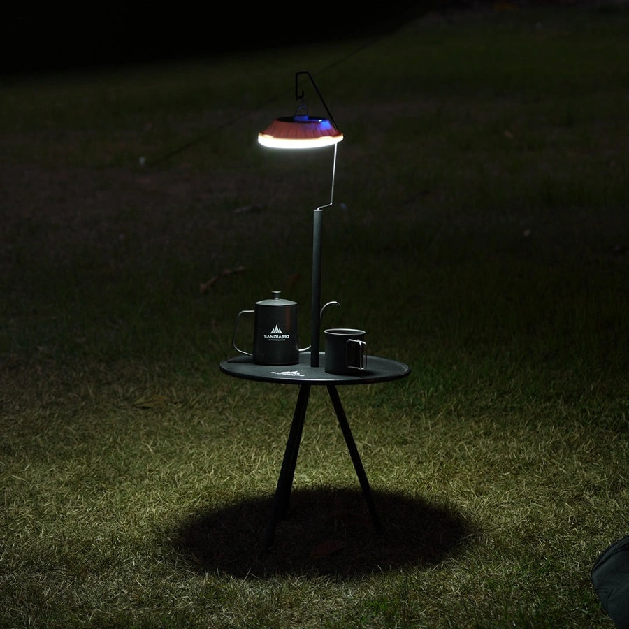 Sandiario Mesa Redonda con Soporte de Lámpara