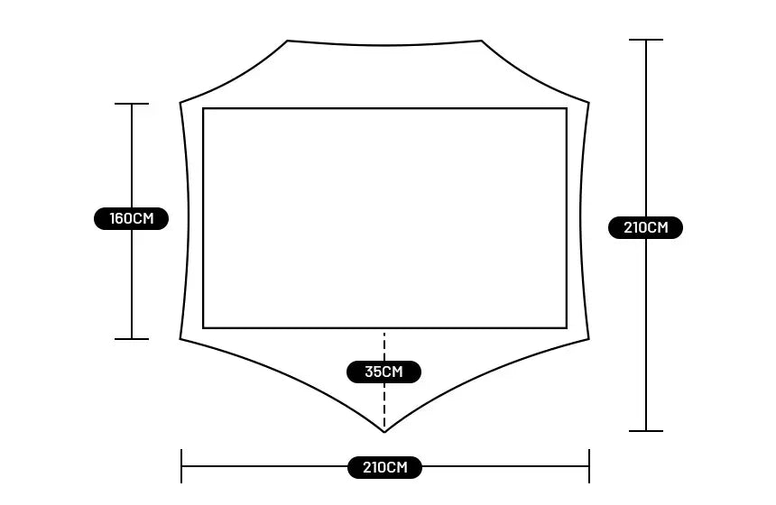 Presentación de Carpa de 2 Personas