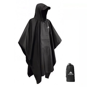 Sandiario Poncho Impermeable para Lluvia 160*105cm