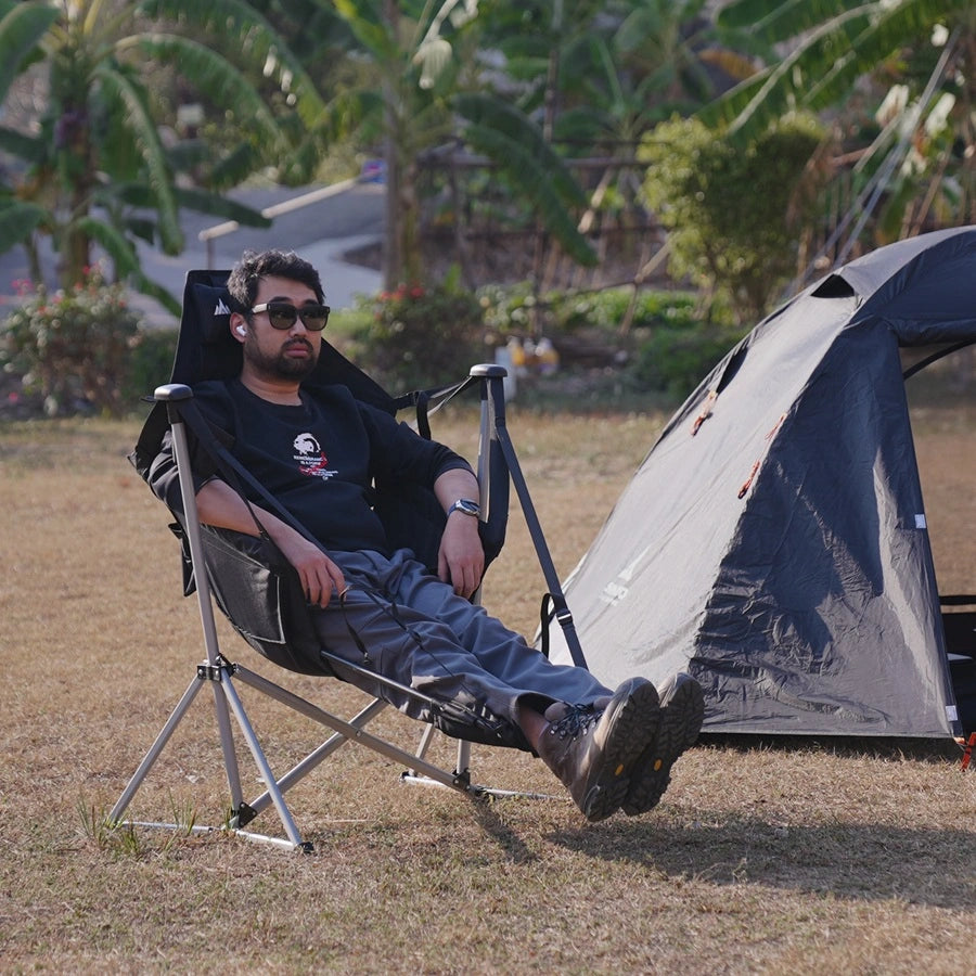 Sandiario Silla Mecedora con Reposapiés