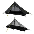 Sandiario Carpa Piramidal de 1 Persona Individual sin Varilla