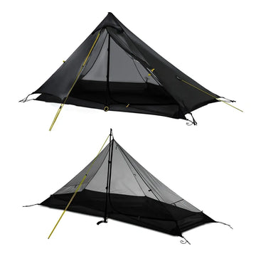 Sandiario Carpa Piramidal de 1 Persona Individual sin Varilla