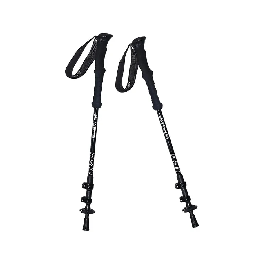 Sandiario Set de 2 Bastones de Trekking Aleación de Aluminio