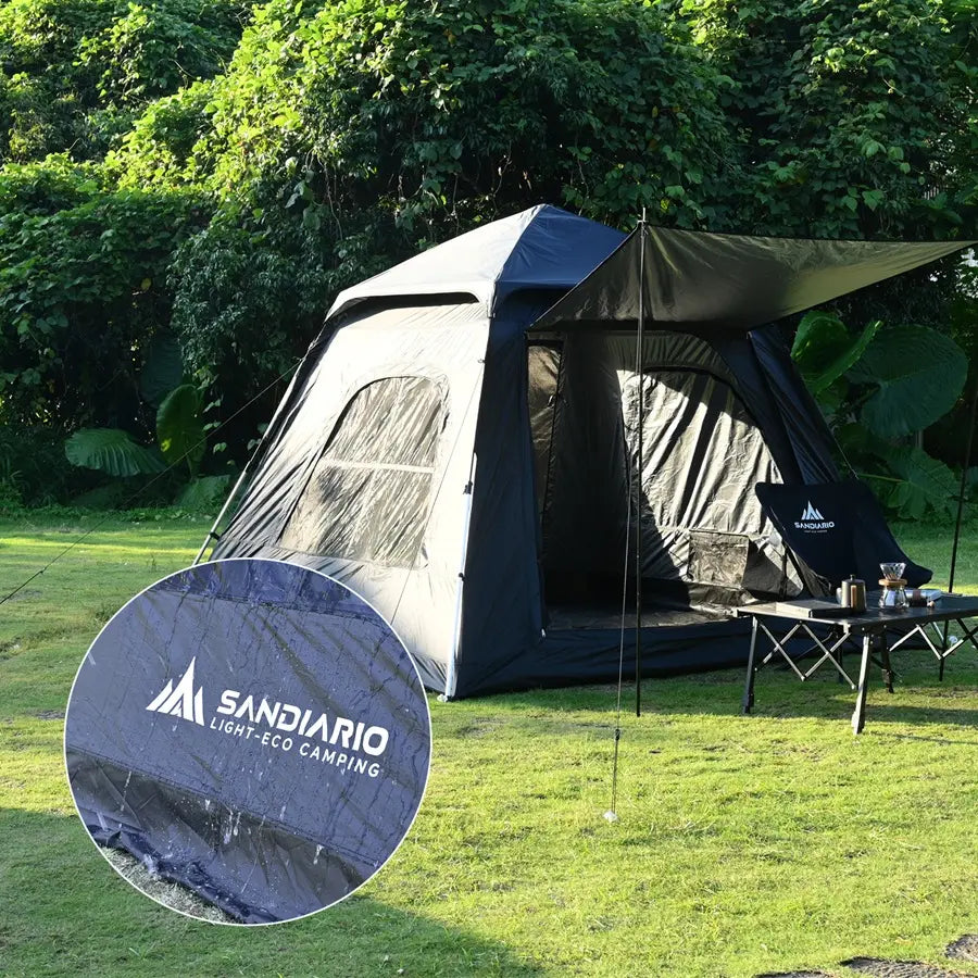 Sandiario Carpa Rectangular Armado Instantáneo de 4-6 Personas