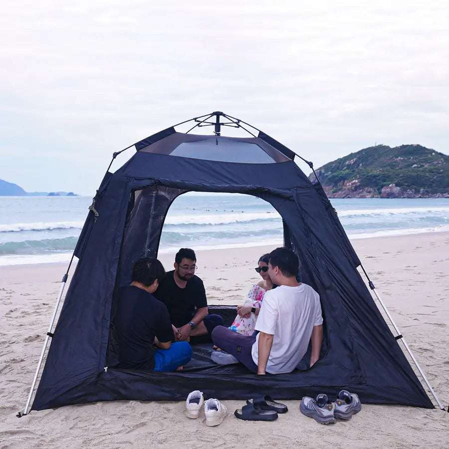 Sandiario Carpa Rectangular Armado Instantáneo de 4-6 Personas