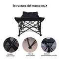 Sandiario Catre Plegable con Colchoneta