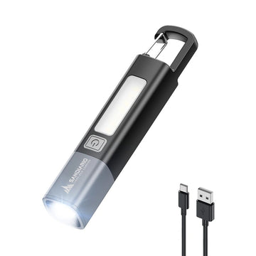 Sandiario Linterna Lámpara con Zoom