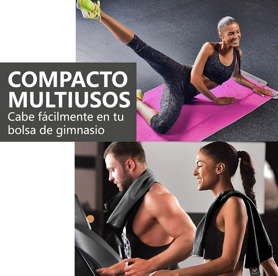 Sandiario Set de 3 Toallas de Secado Rápido