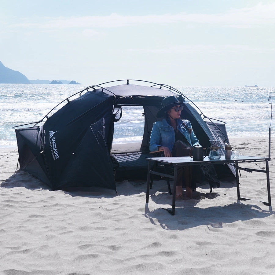 Sandiario MH2P/MH2N Carpa de 2 Personas de Estructura Cruzada Reforzada