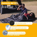 Sandiario Saco de Dormir Doble Envolvente de Algodón