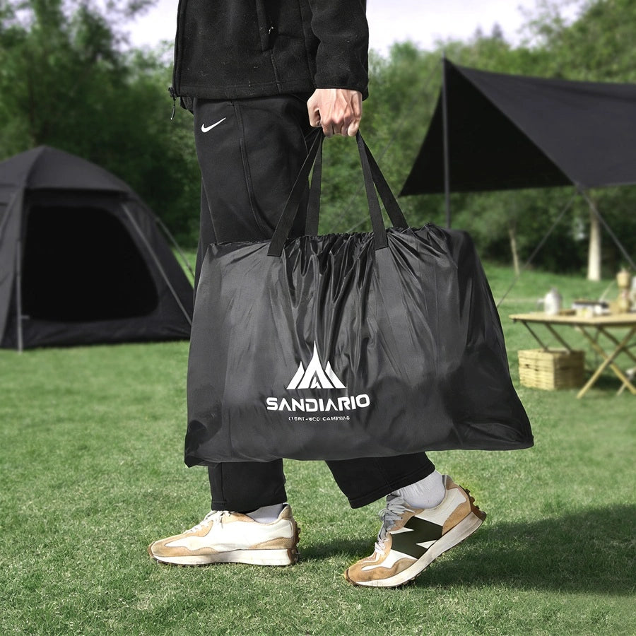 Sandiario Colchón Inflable Matrimonial con Cabecera y Bomba