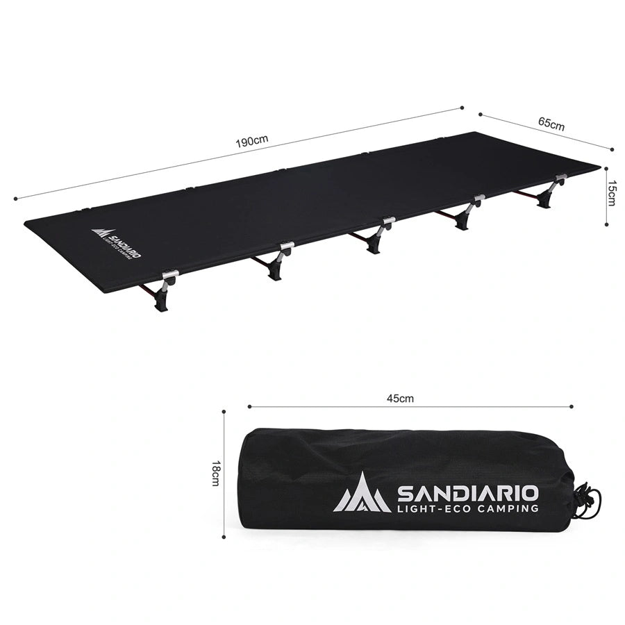 Sandiario Catre Plegable Bajo