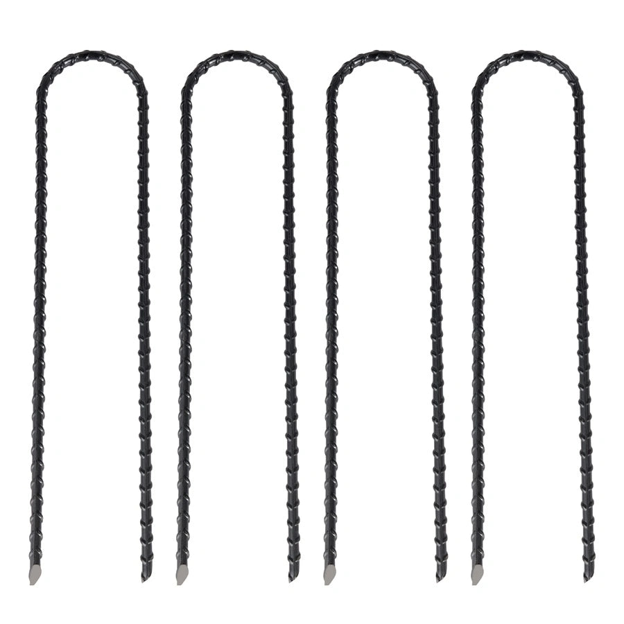 Sandiario 4 Estacas U 30cm de Acero Corrugado