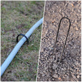Sandiario 4 Estacas U 30cm de Acero Corrugado