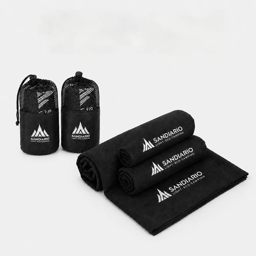 Sandiario Set de 3 Toallas de Secado Rápido