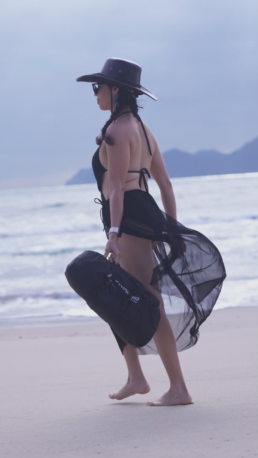 Sandiario MH2P/MH2N Carpa de 2 Personas de Estructura Cruzada Reforzada